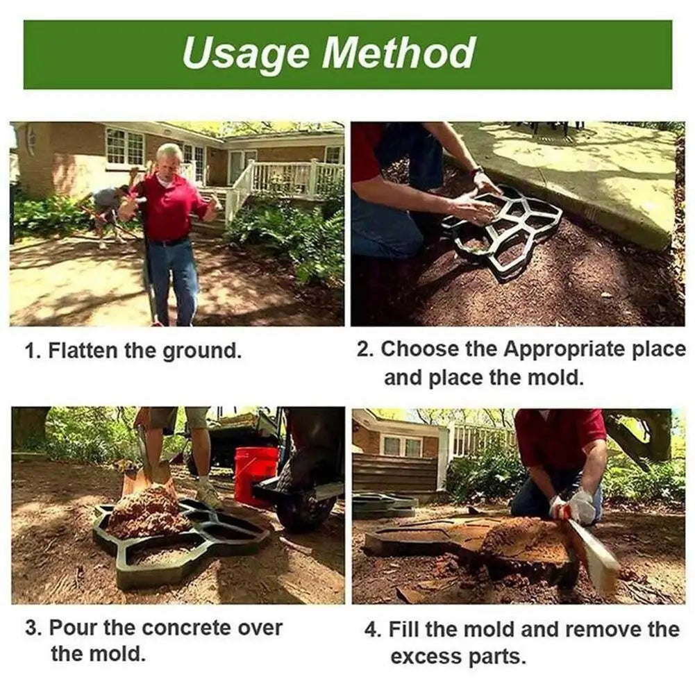 DIY Garden Path Maker