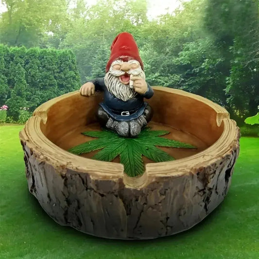 Charming Garden Gnome in Bath Ashtray