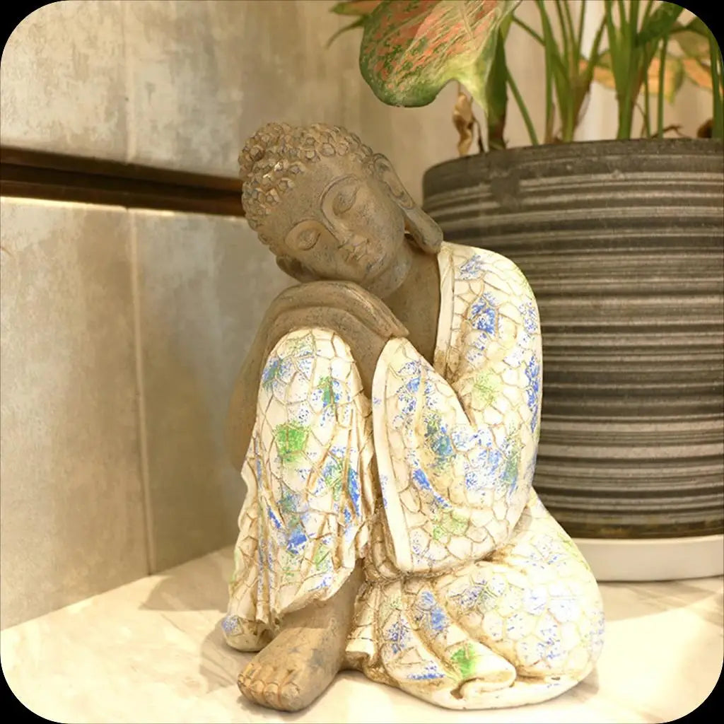 Zen Buddha Meditation Statue