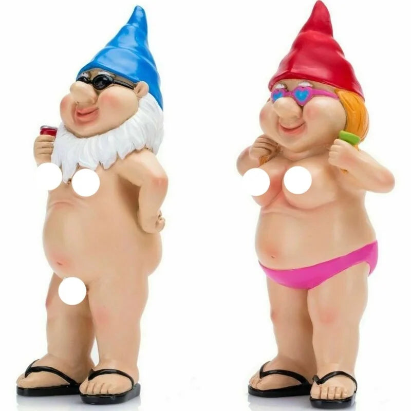 Cheeky Nude Gnome Pair