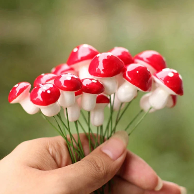 Enchanting Mini Mushroom Miniatures