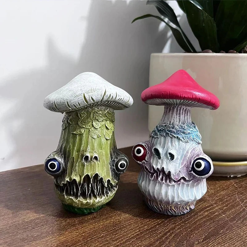 Enigmatic Mushroom Sculptures