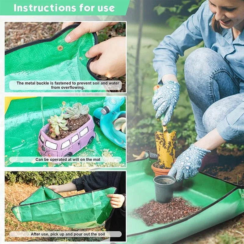 Multi-Size Foldable Gardening Mat