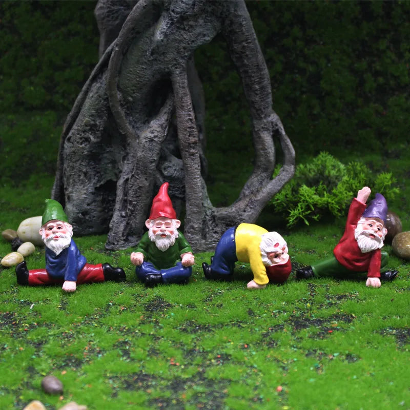 Yoga Garden Gnomes